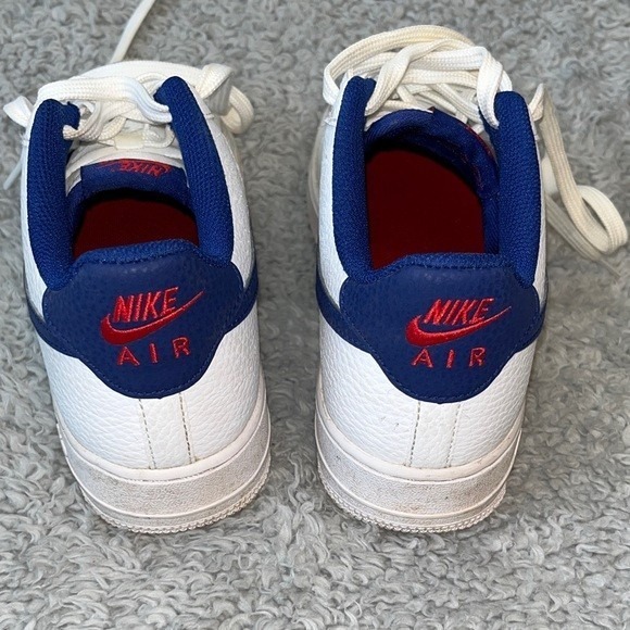 Nike Air Force 1 Low White Navy Red Youth‎ Size 6Y CT3839 101 Sneakers - Picture 5 of 12